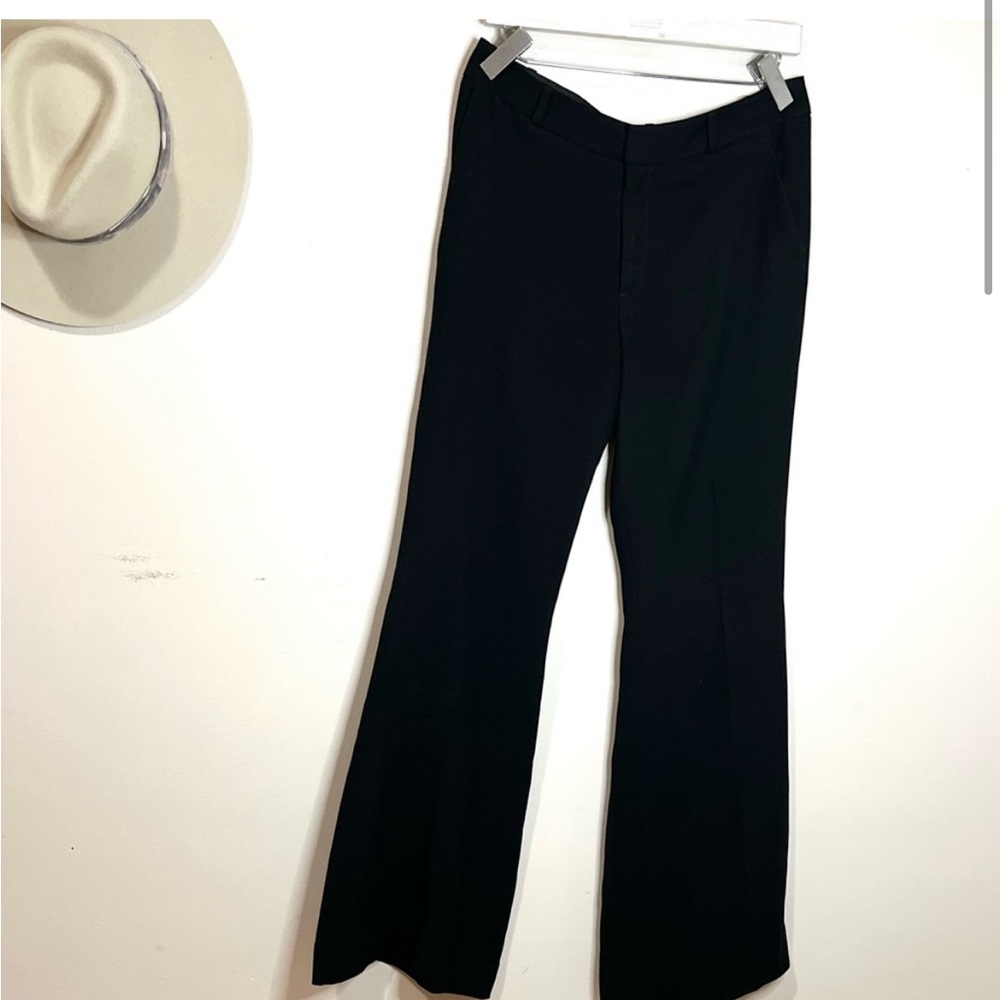& Other Stories Black Flare Trousers